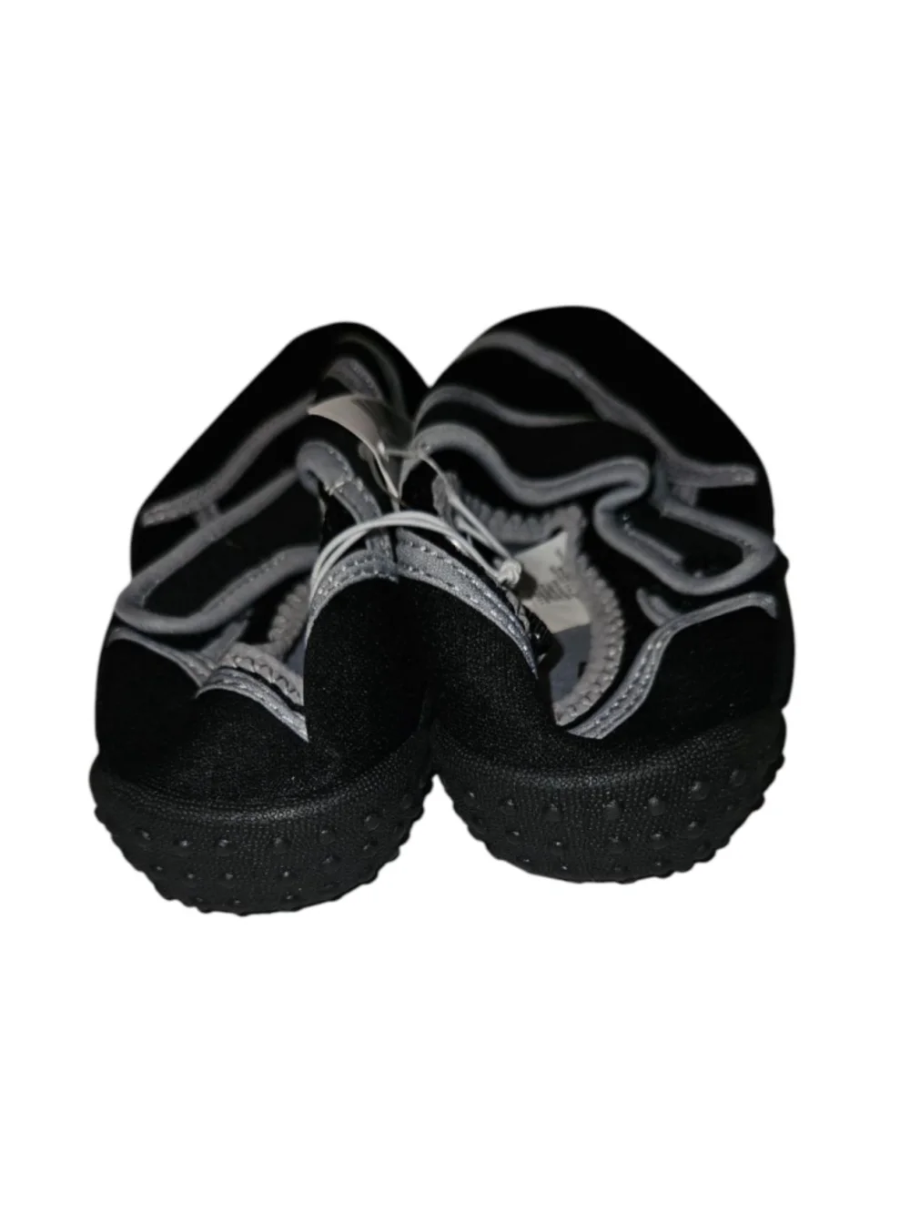 Boys The Children's Place Water Shoes Size 11-12 Black Gray NEW